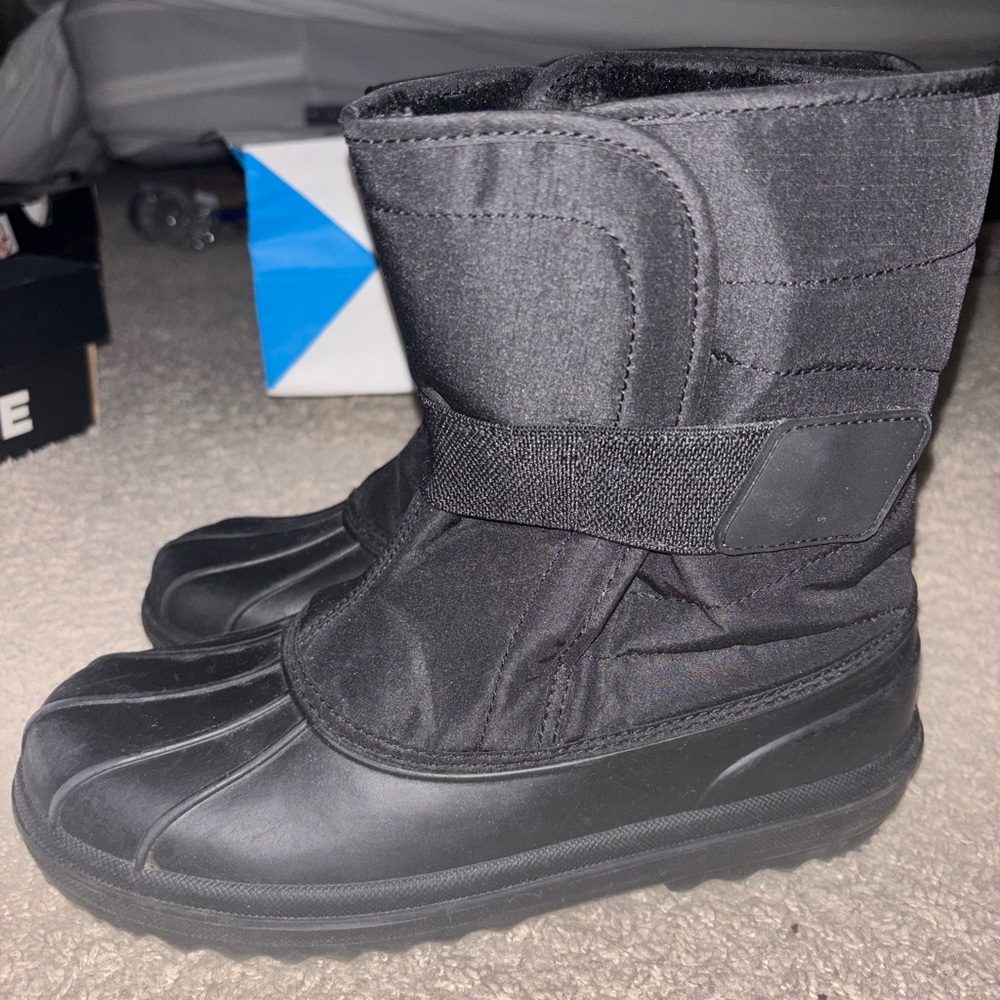 The Children's Place Black Mid-Calf Winter Boots